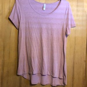 LuLaRoe lavender tshirt XL